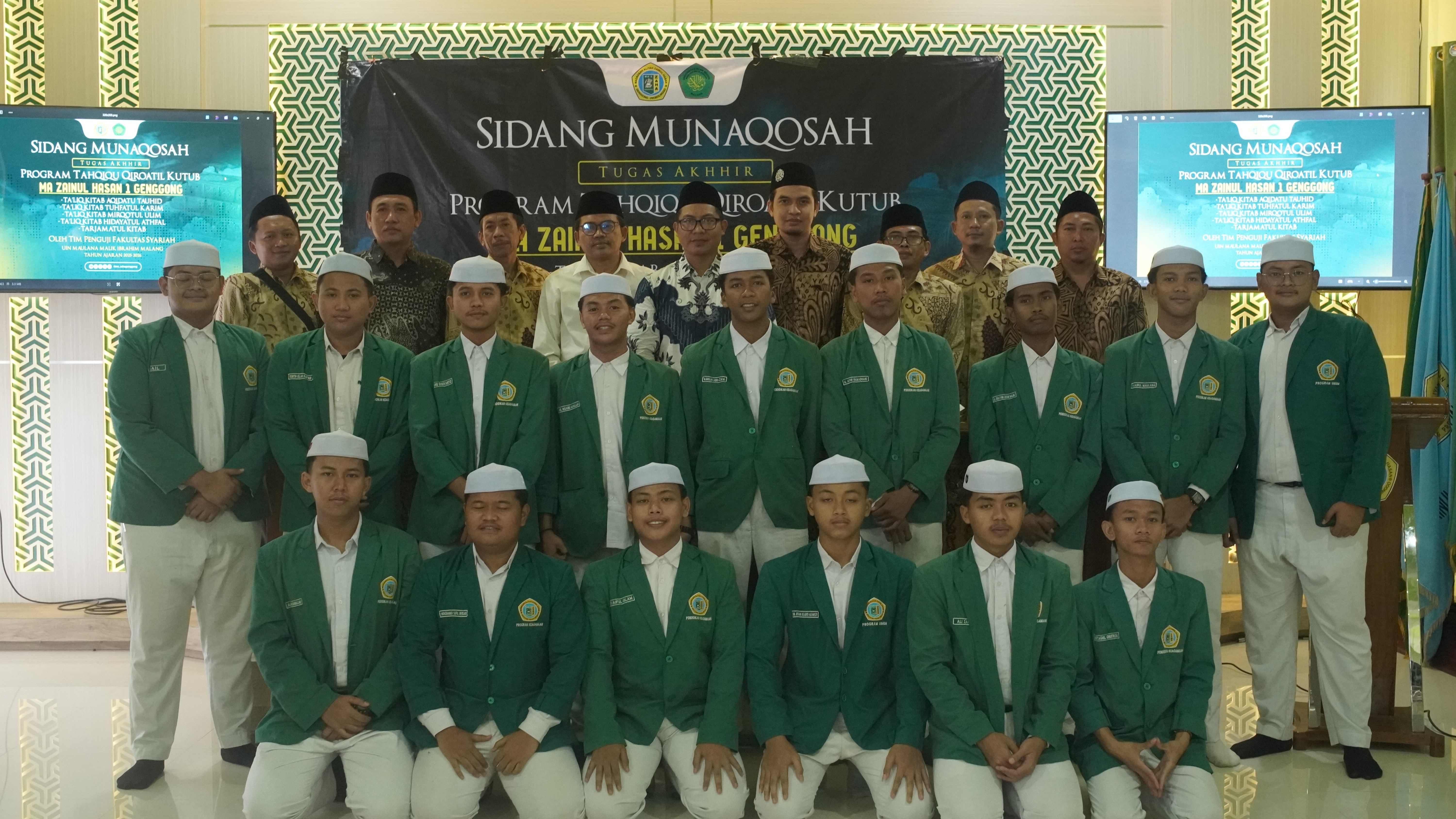 Perkuat Mutu Keilmuan Turats, MA Zainul Hasan 1 Genggong Gelar Uji Kompetensi Tahqiq Bersama Dosen UIN Malang